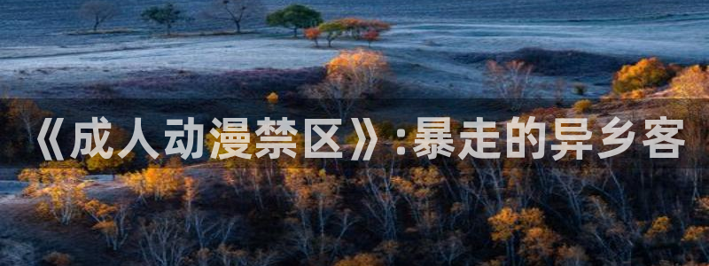 kakaopage韩漫官网：《成人动漫禁区》:暴走的异乡客